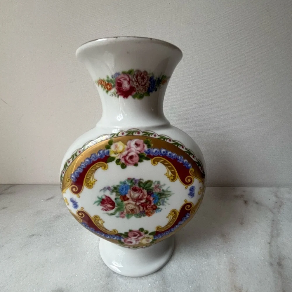 Limoges Depos decorazione exclusiva T Limoges floral vase 6 1/6”
